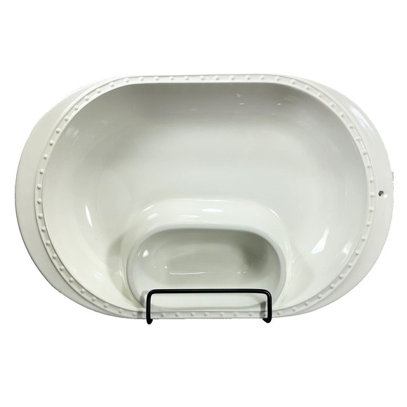 Nora Fleming Dining Nora Fleming Chip And Dip Bowl Oval Pearl Dot